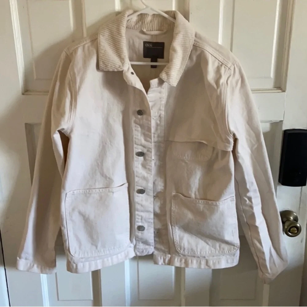ASOS cream barn jacket - Picture 1 of 2